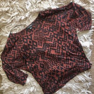 Forever 21 Tribal Print Shirt